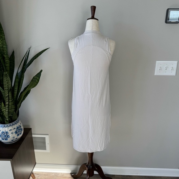 Lululemon 🍋 Long for Length Slit Tank Top - Bone - Picture 2 of 8